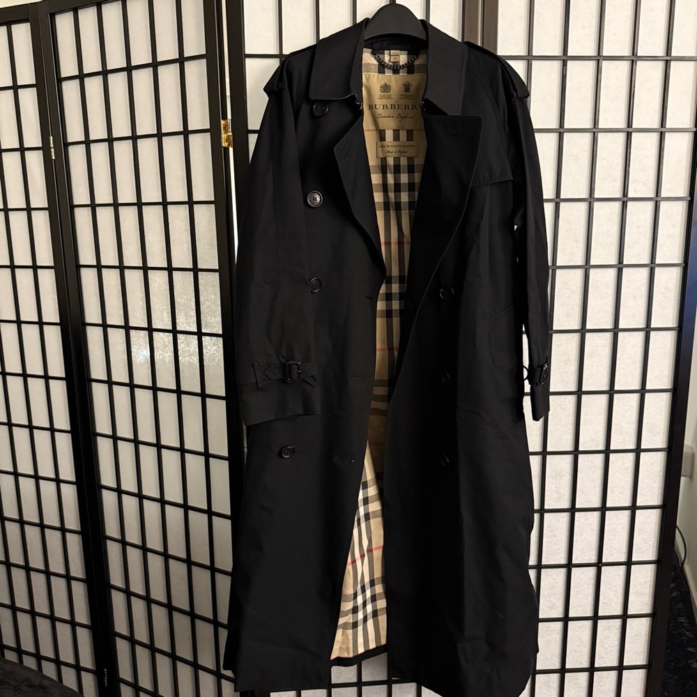 Burberry Black Trench coat